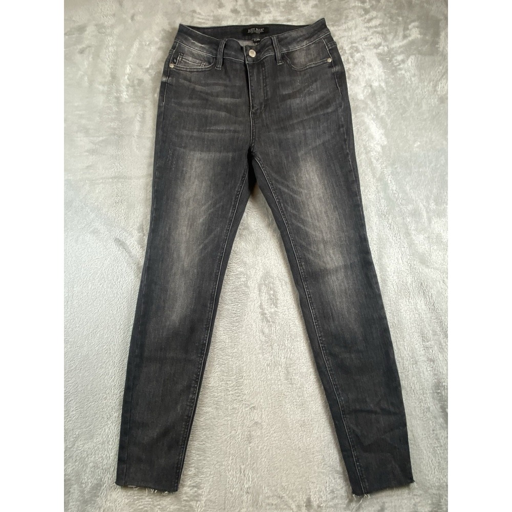 Judy Blue Women's Jeans Charcoal JB84154 Stretch Dark Wash Skinny Fit Size 7/28
